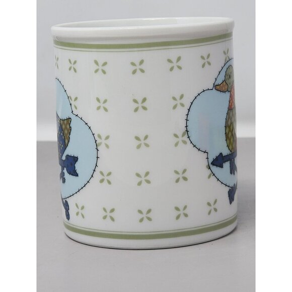 Vintage Ceramic Duck Weather Vane Design Mug Made In Japan - Picture 4 of 8